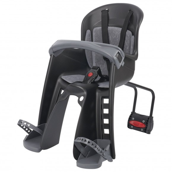 SCAUN COPII - POLISPORT - BILBY JUNIOR FF, fata, fixare spate cadru ( teava sa ), ECO QUICK, glisabil, negru/gri SCAUN COPII - POLISPORT - BILBY JUNIOR FF, fata, fixare spate cadru ( teava sa ), ECO QUICK, glisabil, negru/gri