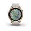 Ceas Garmin Fenix 7S Sapphire Solar Cream Gold cu bratara Light Sand, Culoare: Gold Ceas Garmin Fenix 7S Sapphire Solar Cream Gold cu bratara Light Sand, Culoare: Gold
