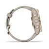 Ceas Garmin Fenix 7S Sapphire Solar Cream Gold cu bratara Light Sand, Culoare: Gold Ceas Garmin Fenix 7S Sapphire Solar Cream Gold cu bratara Light Sand, Culoare: Gold