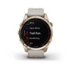 Ceas Garmin Fenix 7S Sapphire Solar Cream Gold cu bratara Light Sand, Culoare: Gold Ceas Garmin Fenix 7S Sapphire Solar Cream Gold cu bratara Light Sand, Culoare: Gold