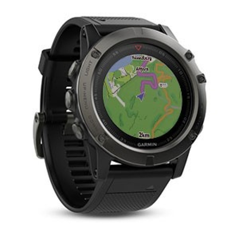 Ceas Garmin Fenix 5X Sapphire negru, Culoare: Black