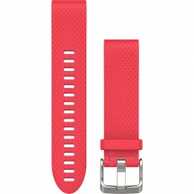 Curea Garmin Quickfit 20 silicon roz, Culoare: Pink