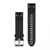 Curea Garmin Quickfit 20 Silicon Negru, Culoare: Black