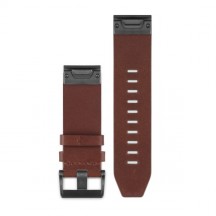 Curea Garmin Quickfit 26 Piele Maro, Culoare: Brown