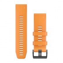 Curea Garmin Quickfit 26 Silicon portocaliu, Culoare: Orange