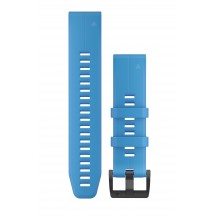 Curea Garmin Quickfit 22 Silicon Albastru azur, Culoare: Blue