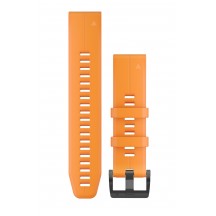 Curea Garmin Quickfit 22 Silicon portocaliu, Culoare: Orange