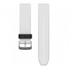 Curea Garmin Quickfit 22 Silicon white, Culoare: White