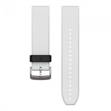 Curea Garmin Quickfit 22 Silicon white, Culoare: White