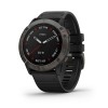 Ceas Garmin fenix 6X sapphire carbon gray DLC, black band, Culoare: Black Ceas Garmin fenix 6X sapphire carbon gray DLC, black band, Culoare: Black