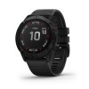 Ceas Garmin fenix 6 pro black, black band, Culoare: Black