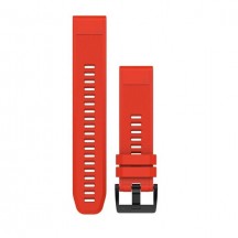Curea Garmin Quickfit 22 Silicon Rosu, Culoare: Red