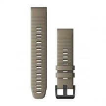 Curea Garmin Quickfit 22 Silicon dark sandstorm, Culoare: Grey