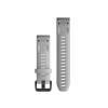 Curea Garmin Quickfit 20 silicon Powder Gray fenix 5S, 6S, Culoare: Grey