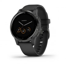 Ceas Garmin Vivoactive 4S black slate, Culoare: Black