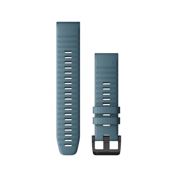 Curea Garmin Quickfit 22 Silicon Lakeside Blue, Culoare: Blue