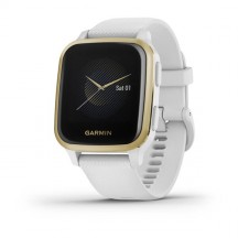 Ceas Garmin Venu SQ white, light gold, Culoare: Gold