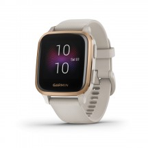 Ceas Garmin Venu SQ Music light sand, rose gold, Culoare: Light Sand