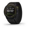 Garmin Enduro Carbon Grey DLC, curea sport neagra, Culoare: Black Garmin Enduro Carbon Grey DLC, curea sport neagra, Culoare: Black