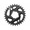 Foaie Angrenaj SRAM XSync 2 CF Direct Mount 6 mm 34T, Culoare: Black