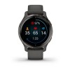 Ceas Garmin Venu 2S Slate Grey, Culoare: Black