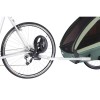 Carucior Chariot Thule Coaster XT Basil Green Carucior Chariot Thule Coaster XT Basil Green