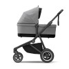 Carucior Thule SLEEK Cadru Negru si Copertina Gray Melange Carucior Thule SLEEK Cadru Negru si Copertina Gray Melange