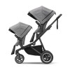 Carucior Thule SLEEK Cadru Negru si Copertina Gray Melange Carucior Thule SLEEK Cadru Negru si Copertina Gray Melange