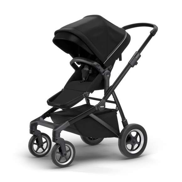 Carucior Thule SLEEK Cadru Negru si Copertina Neagra Carucior Thule SLEEK Cadru Negru si Copertina Neagra