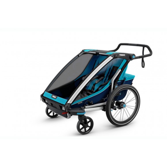 Carucior multisport Thule Chariot Cross 2 - Thule Blue/Poseidon Carucior multisport Thule Chariot Cross 2 - Thule Blue/Poseidon