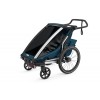 Carucior multisport Thule Chariot Cross, Majolica Blue Carucior multisport Thule Chariot Cross, Majolica Blue