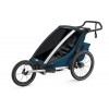Carucior multisport Thule Chariot Cross, Majolica Blue Carucior multisport Thule Chariot Cross, Majolica Blue