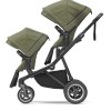 Carucior Thule SLEEK Cadru Negru si Copertina Soft Green (verde kaki) Carucior Thule SLEEK Cadru Negru si Copertina Soft Green (verde kaki)