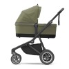 Carucior Thule SLEEK Cadru Negru si Copertina Soft Green (verde kaki) Carucior Thule SLEEK Cadru Negru si Copertina Soft Green (verde kaki)