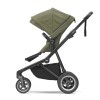 Carucior Thule SLEEK Cadru Negru si Copertina Soft Green (verde kaki) Carucior Thule SLEEK Cadru Negru si Copertina Soft Green (verde kaki)