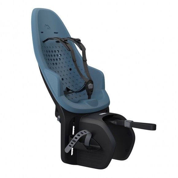 Scaun pentru copii, cu montare pe bicicleta in spate - Thule Yepp 2 Maxi Rack mounted, Aegean Blue Scaun pentru copii, cu montare pe bicicleta in spate - Thule Yepp 2 Maxi Rack mounted, Aegean Blue