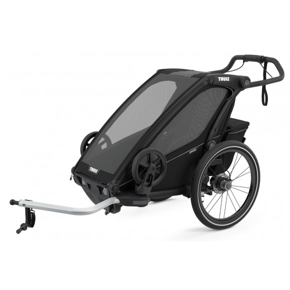 Carucior multisport Thule Chariot Sport 1, Midnight Black Carucior multisport Thule Chariot Sport 1, Midnight Black