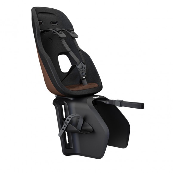 Scaun pentru copii, cu montare pe bicicleta in spate - Thule Yepp Nexxt 2 Maxi Rack mounted Chocolate Brown Scaun pentru copii, cu montare pe bicicleta in spate - Thule Yepp Nexxt 2 Maxi Rack mounted Chocolate Brown