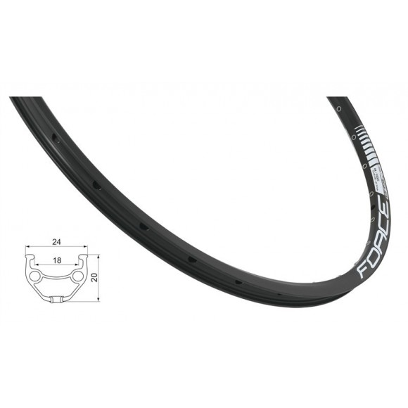 Janta Force Basic Disc 559x18 32h Janta Force Basic Disc 559x18 32h