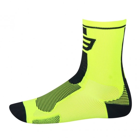 Sosete Force Long fluo/negru