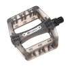 Pedale BMX Force plastic transparent