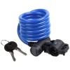 Antifurt cu Cheie M-WAVE "S 10.18" Albastru Antifurt cu Cheie M-WAVE "S 10.18" Albastru