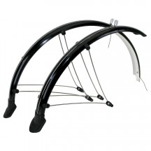 Set Aparatori Noroi Flexibile M-WAVE 28"  45 mm Negru