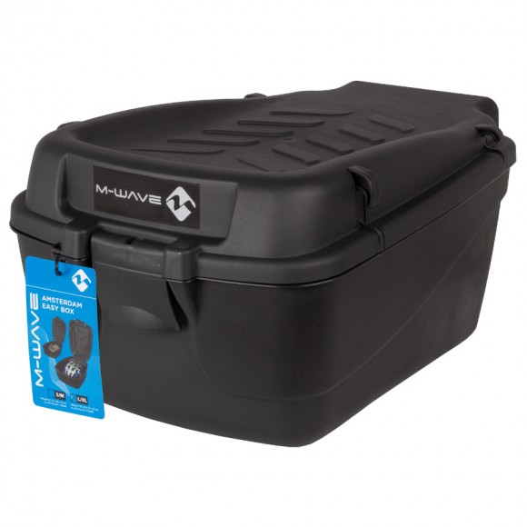 Cutie Portbagaj Plastic 18l M-WAVE AMSTERDAM EASY BOX L-XL Cutie Portbagaj Plastic 18l M-WAVE AMSTERDAM EASY BOX L-XL