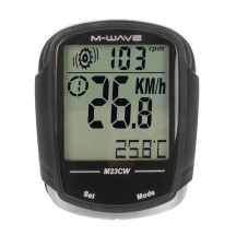 Bike Computer Wireless M-WAVE M23CW  23 Functii
