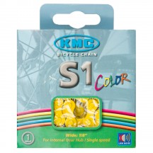Lant KMC S1 Color  Galben  1 Viteza  112 Zale