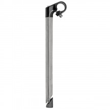 Adaptor cu Pipa Metal 1 40/300 mm Silver/Negru