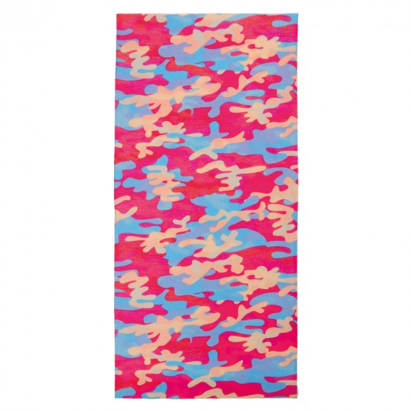 Bandana M-WAVE Pink/Blue Camouflage Bandana M-WAVE Pink/Blue Camouflage