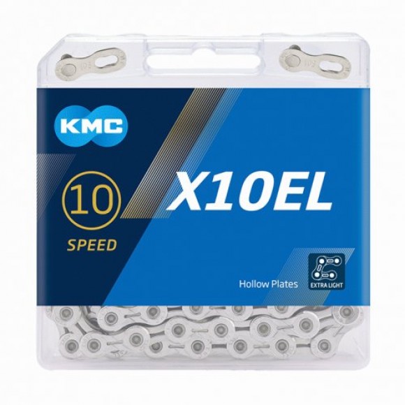 Lant KMC X10EL Pentru 10 Viteze Silver 114 Zale Lant KMC X10EL Pentru 10 Viteze Silver 114 Zale