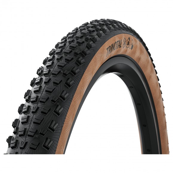 Anvelopa pliabila Continental Trinotal Trail Grip 60-622 (29 X 2.40) Grip comp, Tubeless Ready, black/transparent Anvelopa pliabila Continental Trinotal Trail Grip 60-622 (29 X 2.40) Grip comp, Tubeless Ready, black/transparent